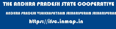 THE ANDHRA PRADESH STATE COOPERATIVE BANK LIMITED  ANDHRA PRADESH VISAKHAPATNAM SRIHARIPURAM SRIHARIPURAM  ifsc code